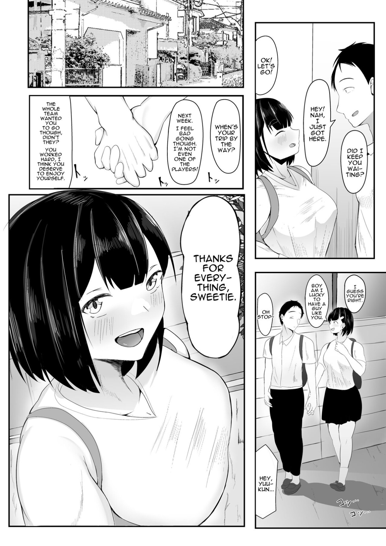 Hentai Manga Comic-My Prim & Proper Girlfriend Gets Corrupted By A Massive Dick At Training Camp-Read-6